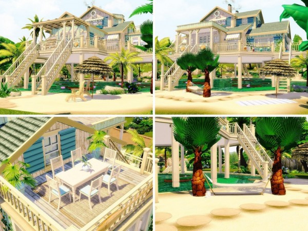  The Sims Resource: Beach Retreat byMychQQQ