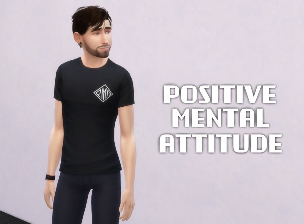 Mod The Sims: Positive Mental Attitude Merch by Smol Gryffindor