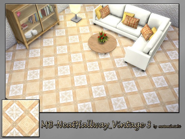  The Sims Resource: Neat Hallway Vintage 3 by matomibotaki