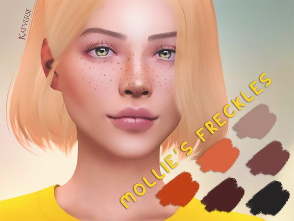  The Sims Resource: Mollies Freckles by KatVerseCC
