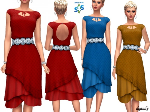  The Sims Resource: Dress   201904 01 by dgandy