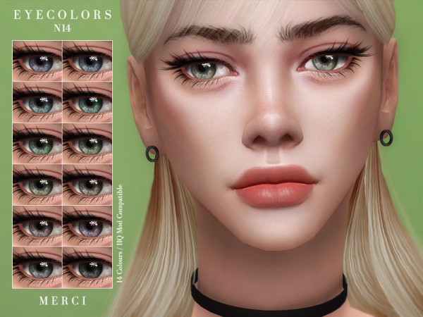  The Sims Resource: Eyecolors N14 by Merci