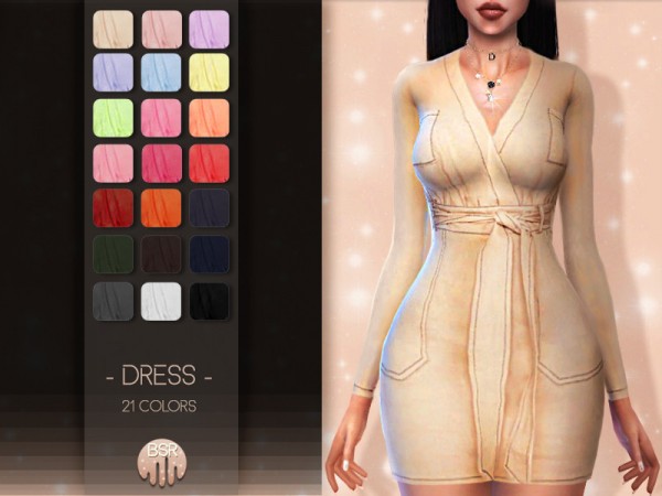  The Sims Resource: Dress BD34 by busra tr