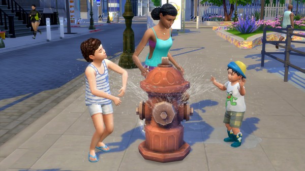  Mod The Sims: Functional Broken Fire Hydrants by K9DB
