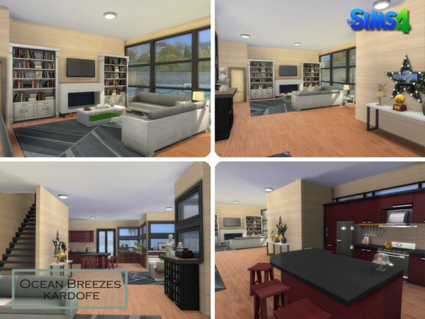  The Sims Resource: Ocean Breezes House by kardofe
