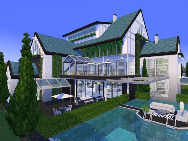  The Sims Resource: Villa Naraluck by autaki