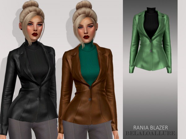  The Sims Resource: Rania blazer by belal1997