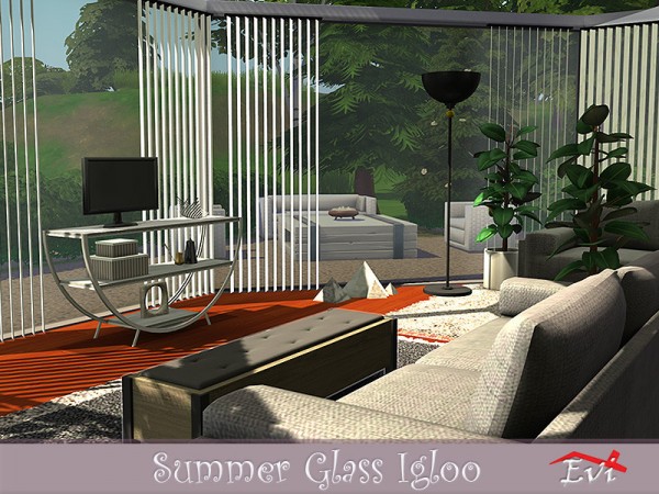  The Sims Resource: Summer Glass Igloo by evi