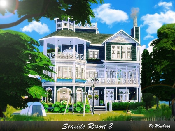  The Sims Resource: Seaside Resort 2 by MychQQQ