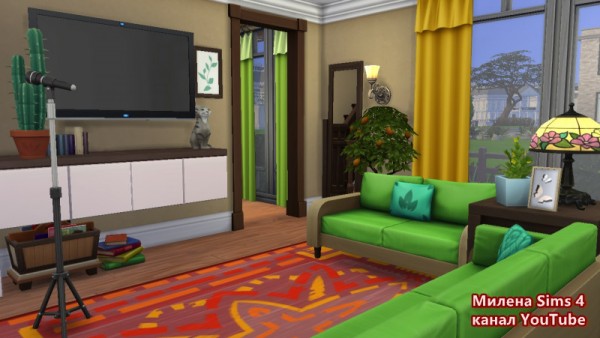  Sims 3 by Mulena: House for a large family