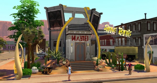  Luniversims: Strangerville Information Center by  Coco Simy