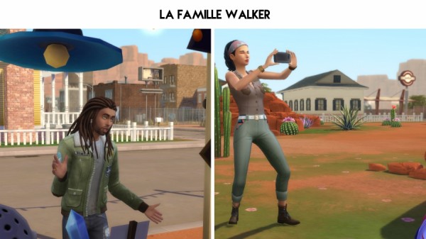  Sims Artists: Walker Familiy