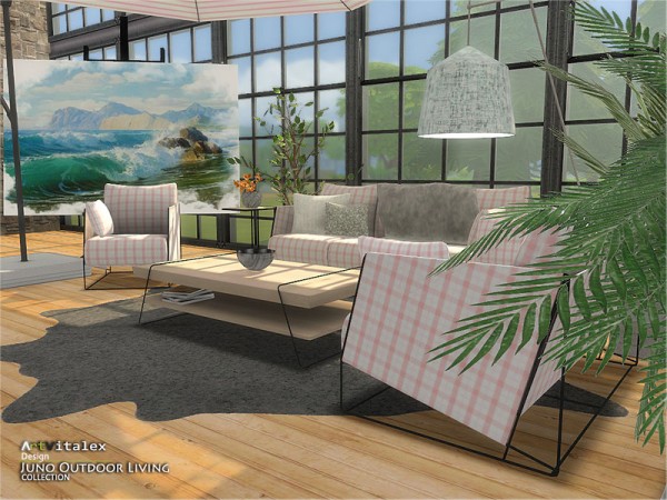  The Sims Resource: Juno Outdoor Living by ArtVitalex