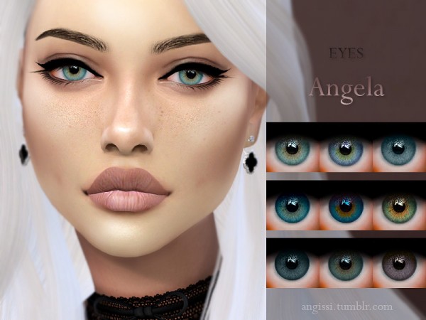  The Sims Resource: Eyes Angela by ANGISSI