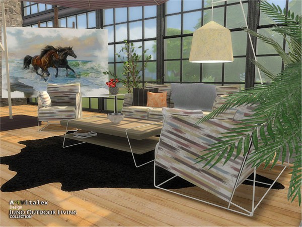  The Sims Resource: Juno Outdoor Living by ArtVitalex