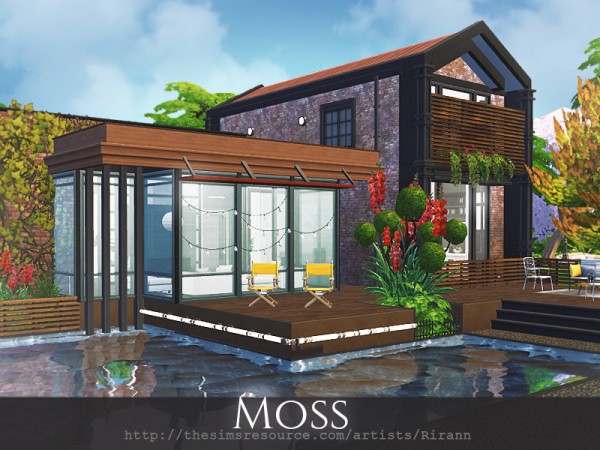  The Sims Resource: Moss House by Rirann