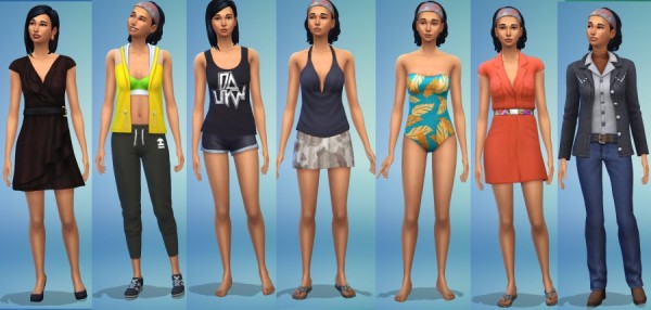  Sims Artists: Walker Familiy