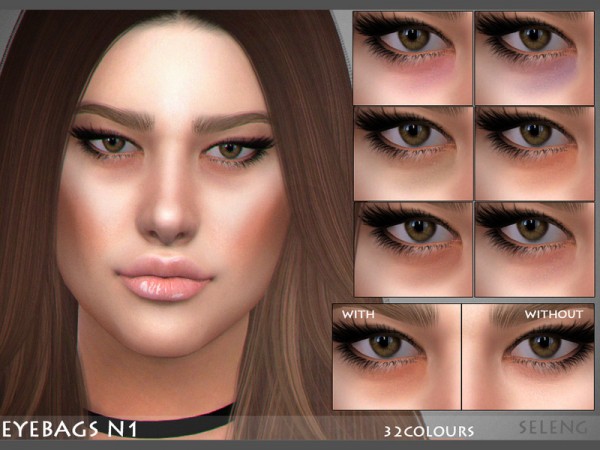  The Sims Resource: Eyebags N1 by Seleng