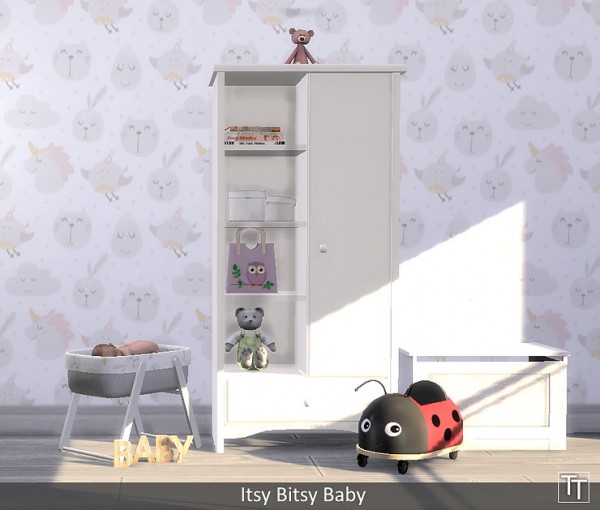  Blooming Rosy: Itsy Bitsy Baby walls