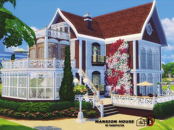  The Sims Resource: Mansion house by Danuta720