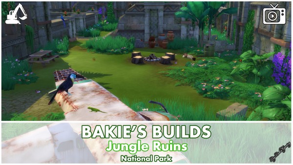  Mod The Sims: Jungle Ruins   National Park by Bakie