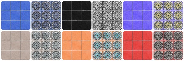  Mod The Sims: The Ultimate Tile Collection by simsi45