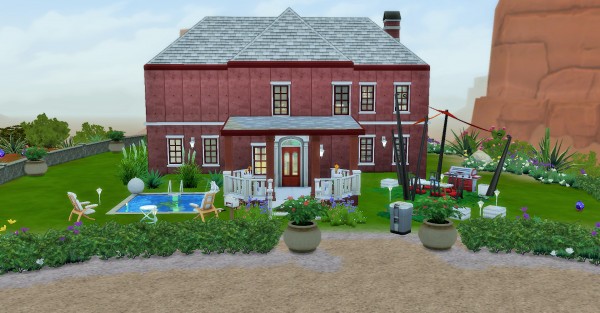 Mod The Sims: Two story home with basement by heikeg