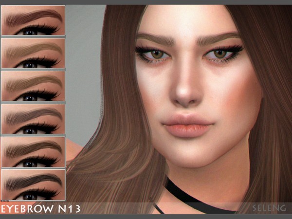  The Sims Resource: Eyebrow N13 by Seleng