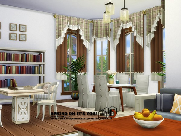  The Sims Resource: Spring oh its you! House by Danuta720