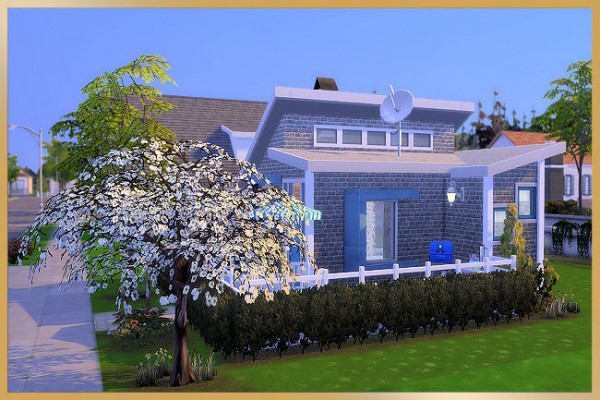  Blackys Sims 4 Zoo: Single tiny house by MissFantasy