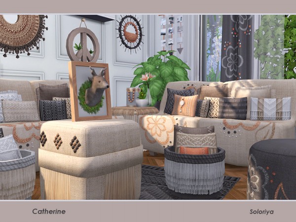  The Sims Resource: Catherine livingroom by Soloriya
