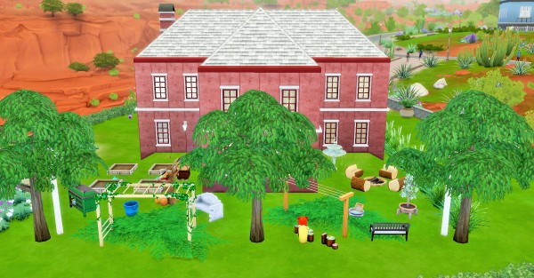 Mod The Sims: Two story home with basement by heikeg