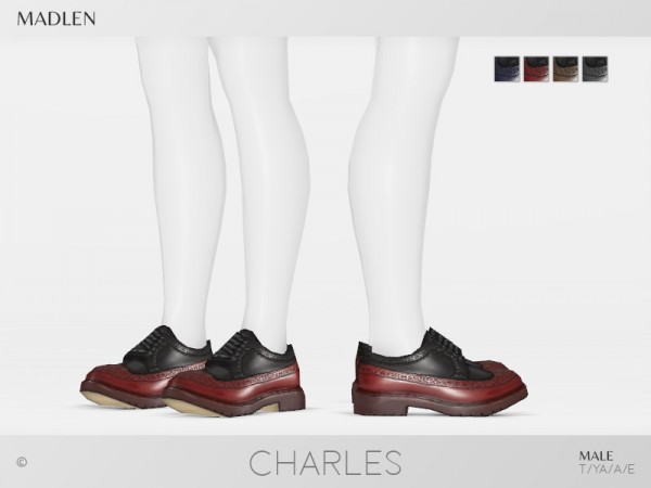  The Sims Resource: Madlen Charles Shoes by MJ95