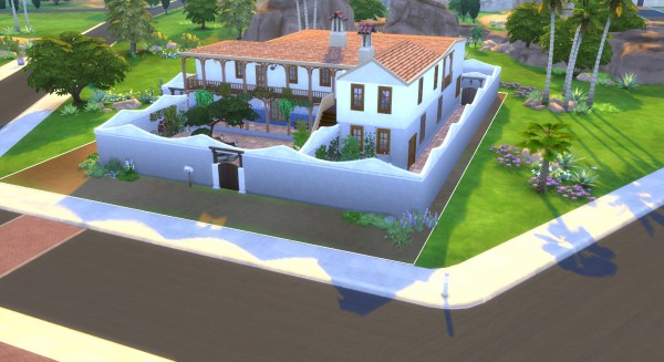  Mod The Sims: Hacienda de la vega by valbreizh