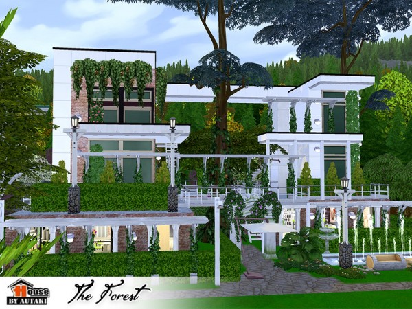  The Sims Resource: The Forest House by Autaki