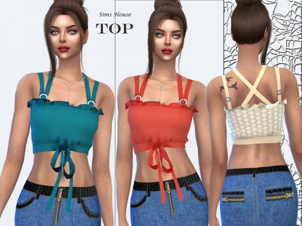  The Sims Resource: Bow Top by Sims House