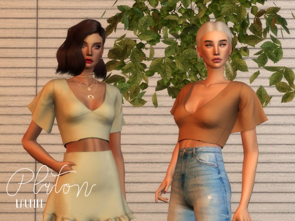  The Sims Resource: Pluton Top by laupipi