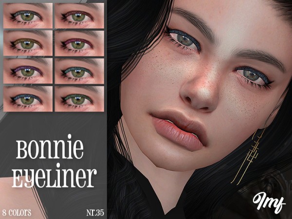  The Sims Resource: Bonnie Eyeliner N.35 by IzzieMcFire