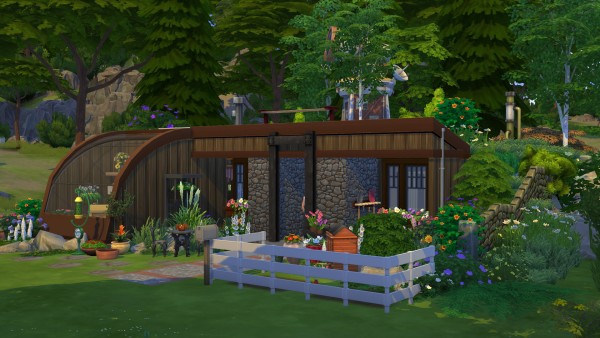  Mod The Sims: The Berm CC Free Cottage by kiimy 2 Sweet