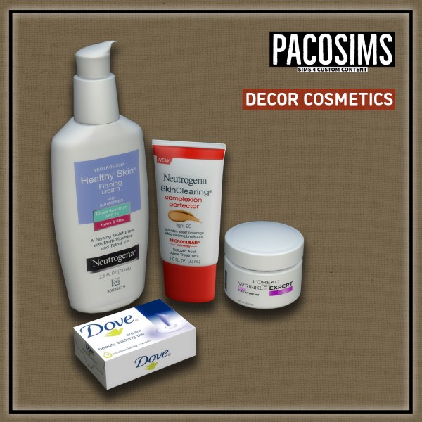  Paco Sims: Decor cosmetics