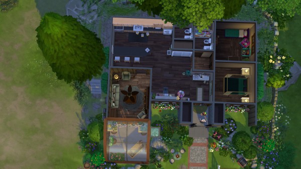  Mod The Sims: The Berm CC Free Cottage by kiimy 2 Sweet