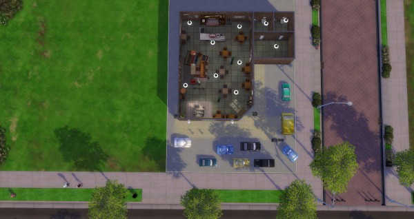  Mod The Sims: Central Park Friends   NO CC by Astonneil