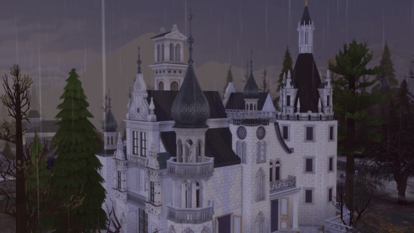  Gravy Sims: Vampire Castle   Unfurnished