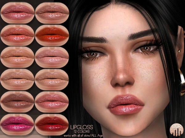  The Sims Resource: LipGloss BM16 by busra tr