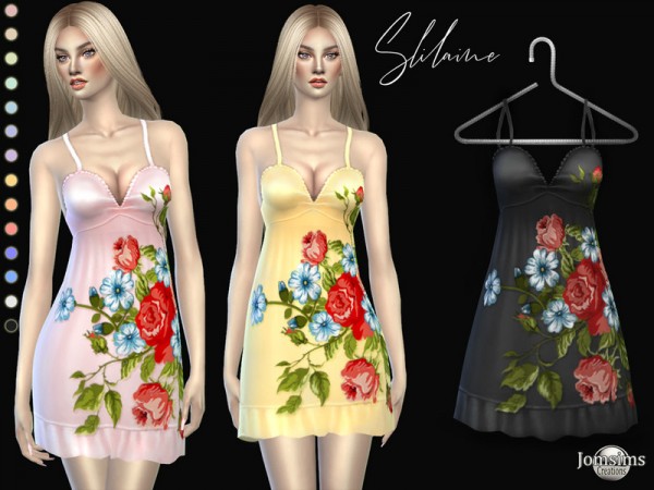  The Sims Resource: Slilaine dress by jomsims