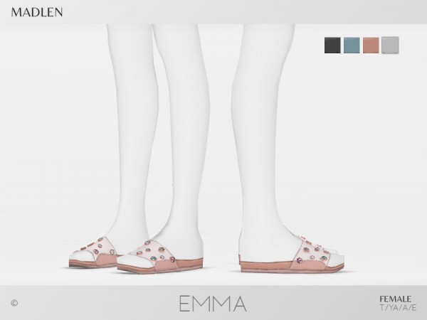  The Sims Resource: Madlen Emma Shoes by MJ95