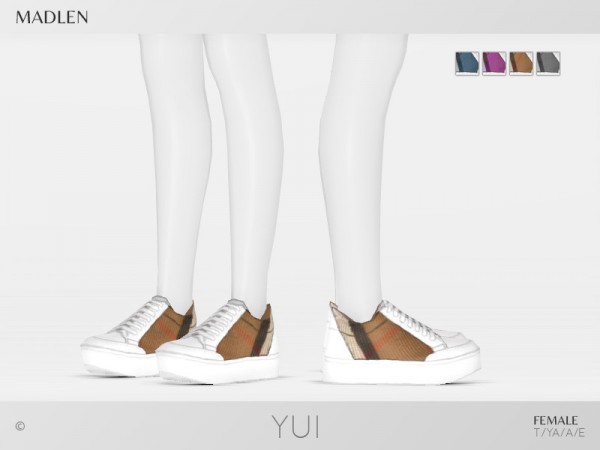 The Sims Resource: Madlen Yui Shoes by MJ95