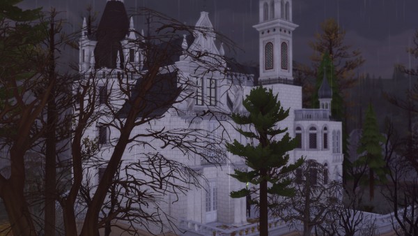  Gravy Sims: Vampire Castle   Unfurnished