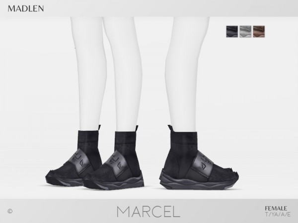  The Sims Resource: Madlen Marcel Shoes by MJ95