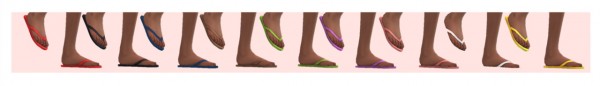  Sims 4 Sue: Flip Flops